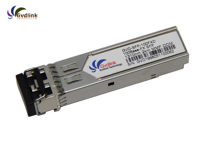 Modulo del ricetrasmettitore della fibra di compatibilità 2km SFP di GLC-FE-100FX